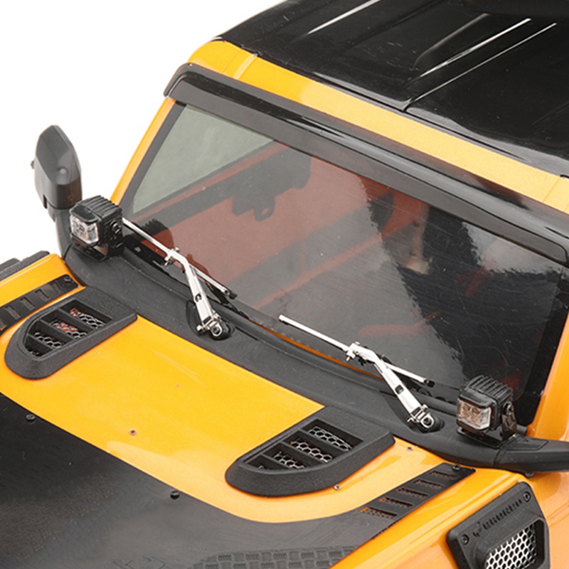 Cần gạt nước kính chắn gió bằng kim loại 2 cái cho TRAXXAS TRX4 Bronco 2021 1 '10 RC Crawler Car Upgrade Parts