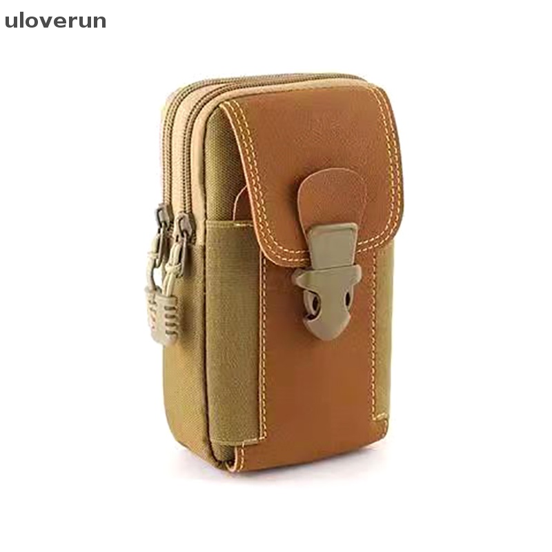 Túi Canvas Đựng Điện Thoại Chống Thấm Nước Đeo Thắt Lưng Tiện Lợi