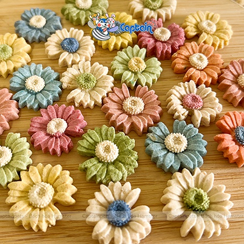 1 chiếc bánh bông hoa mài răng cho Hamster