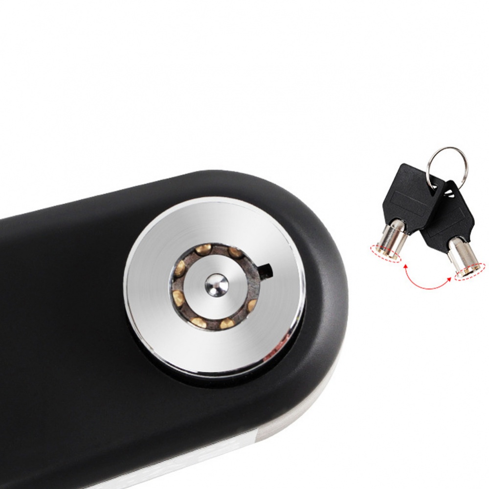 Khóa Phanh Đĩa Bánh Xe Đạp Bằng Hợp Kim Nhôm Kèm Cảnh Báo Rung