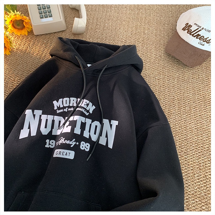Áo Hoodie In Hình Thời Trang Hàn Quốc Dành Cho Nam Nữ