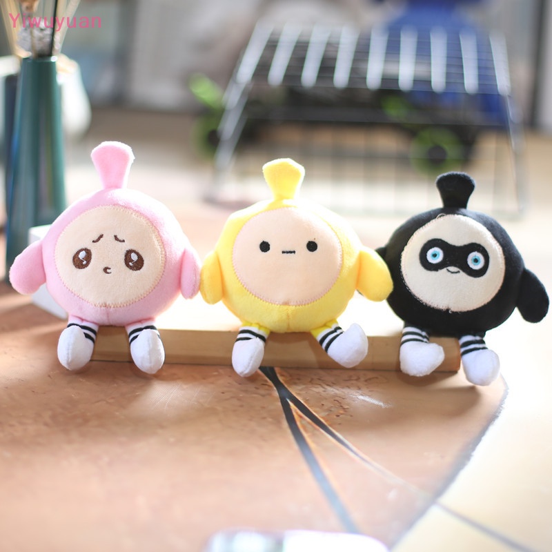 < Yiwuyuan > Móc Khóa Hình Búp Bê Nhồi Bông Hoạt Hình Đáng Yêu Dành Cho Bé Gái Mới