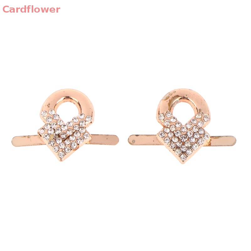 1 Cặp Kẹp Giày Cao Gót Đính Đá Trang Trí Mới Cho Cô Dâu