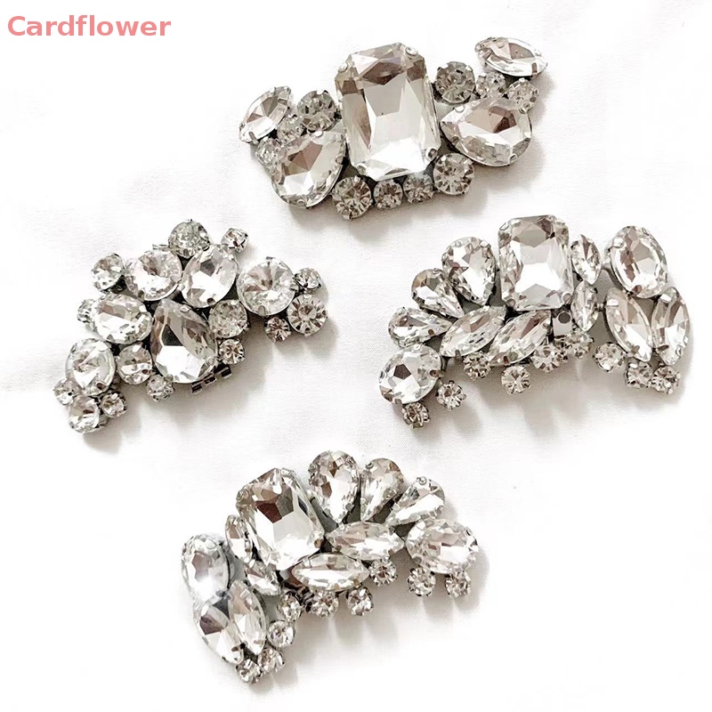 1 Phụ Kiện Kẹp Giày Cao Gót Đính Đá Lấp Lánh Trang Trí Mới