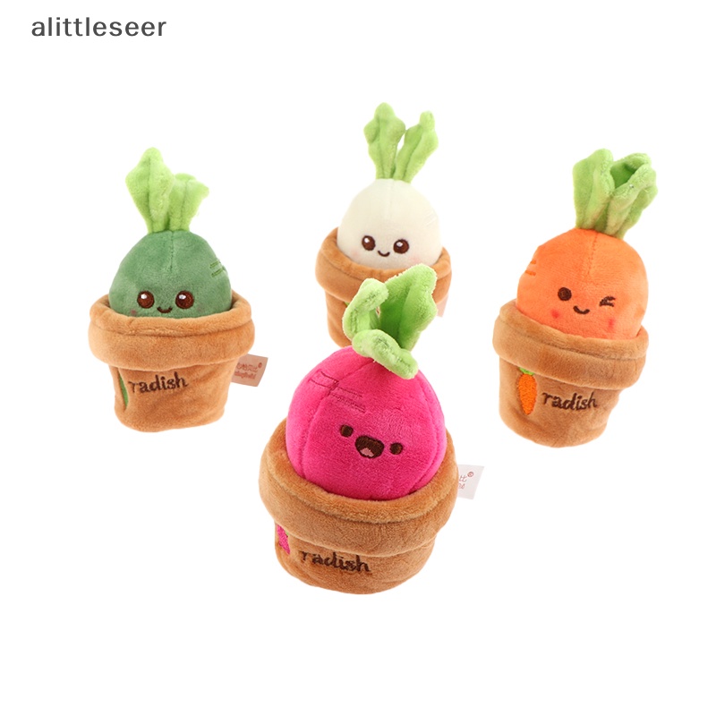 Móc Khóa Hình Củ Cà Rốt Nhồi Bông Dễ Thương