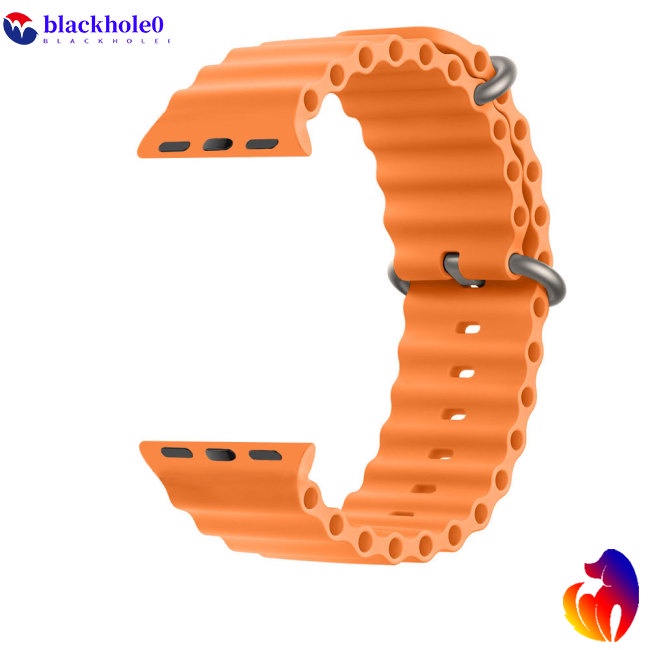 Dây Đeo Silicon Thay Thế Cho Đồng Hồ Thông Minh Iwatch Ultra Series 7 6 5 3 Se 8 49mm / 45mm / 44mm / 42mm / 41mm / 40mm / 38mm