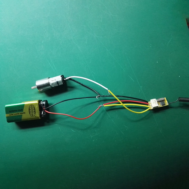 1 Bộ Công Tắc Rơ Le Điều Khiển Từ Xa RF 433MHZ 4.2V 4.5V 5V 6V 7.4V 9V 12V