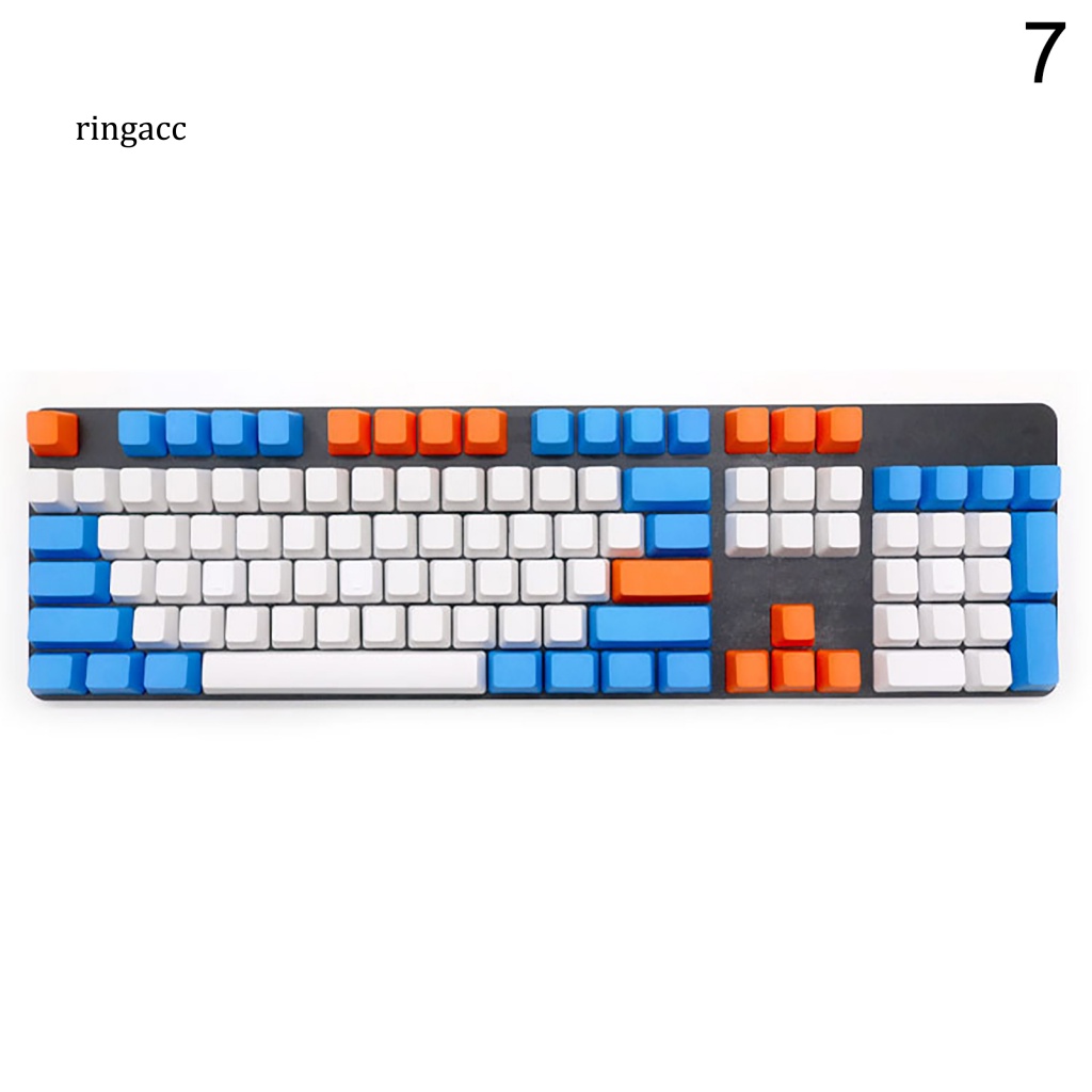 Bộ 108 Nút Bàn Phím Cơ Không In Chữ Cái Chống Ánh Sáng Thay Thế Tiện Dụng