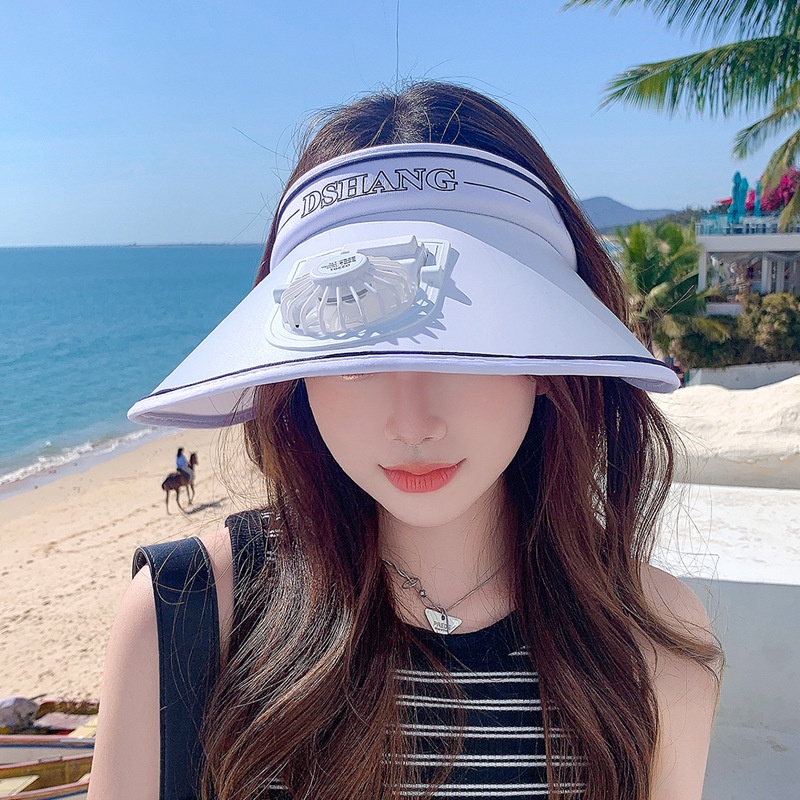Mũ Lưỡi Trai Hở Chóp Che Nắng Phong Cách Mới Cho Nữ
