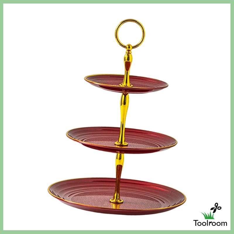 Giá Đỡ 3 Tầng Trưng Bày Bánh Cupcake / Món Tráng Miệng Cho Sinh Nhật / Đám Cưới