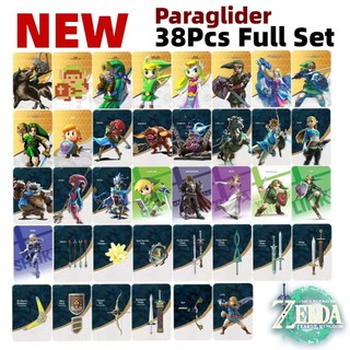 Bộ Sưu Tập 38 Thẻ Game the Legend of Zelda Breath of the Wild Switch amiibo