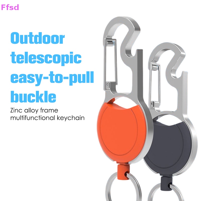 {Ffsd} Dụng Cụ Móc Chìa Khóa Đa Năng Có Thể Thu Gọn Dùng Khi Đi Leo Núi / Câu Cá Đa Năng * Bán Chạy