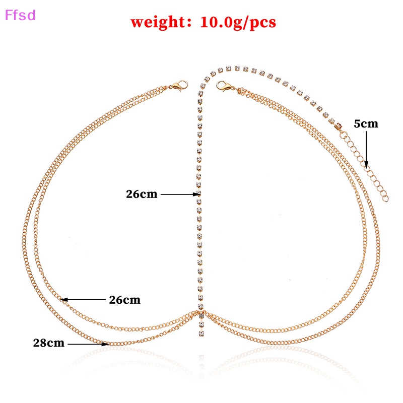 {Ffsd} Cài Tóc Dạng Chuỗi Tua Rua Nhiều Lớp Màu Vàng / Bạc Phong Cách Boho Thời Trang Cho Cô Dâu / Cô Dâu Bán Chạy