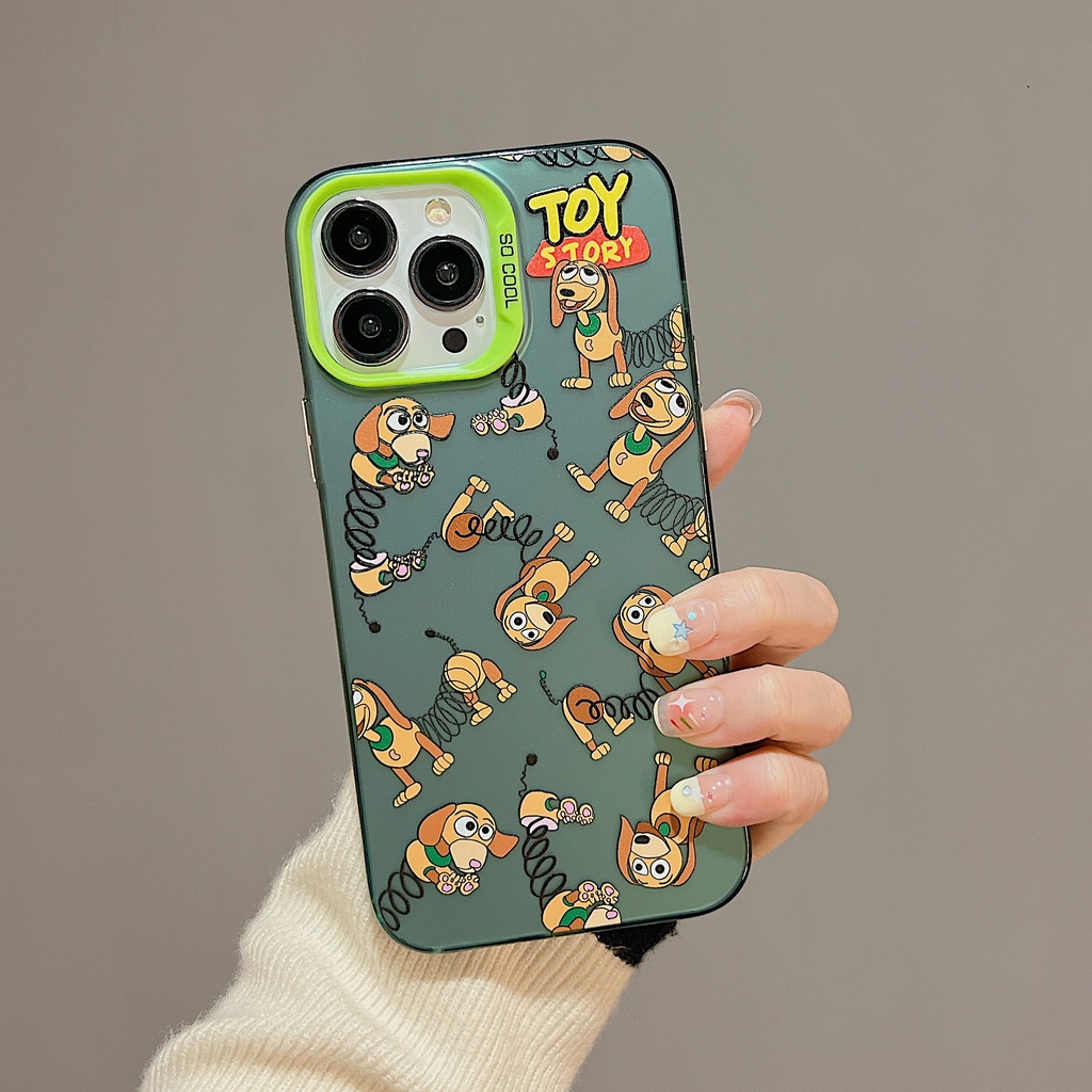 Ốp Điện Thoại TPU Mềm Trong Suốt Họa Tiết Toy Story Cho iPhone 11 13 12 14 Pro Max