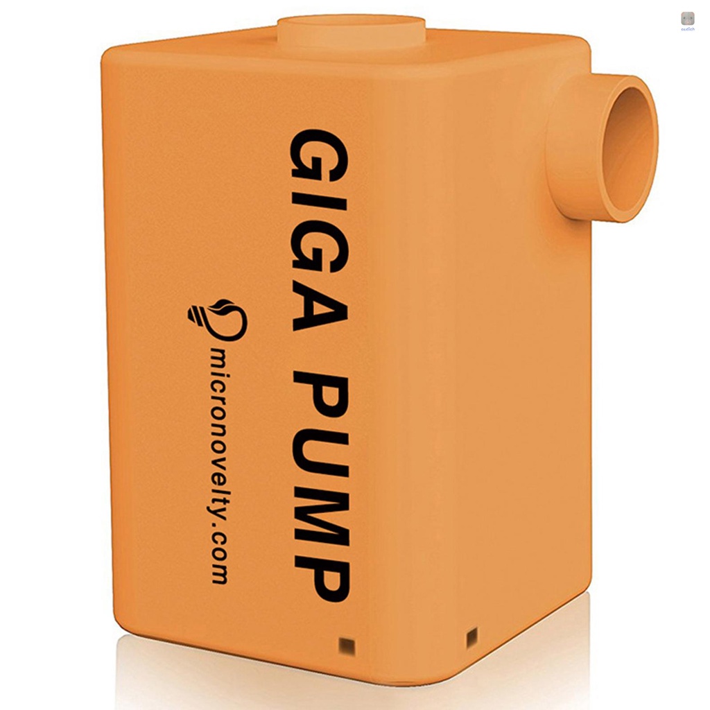 Máy Bơm Hơi Nén Khí 2 Trong 1 Sạc USB 1800PA Đa Năng Kèm 3 Đầu Phun Tiện Dụng