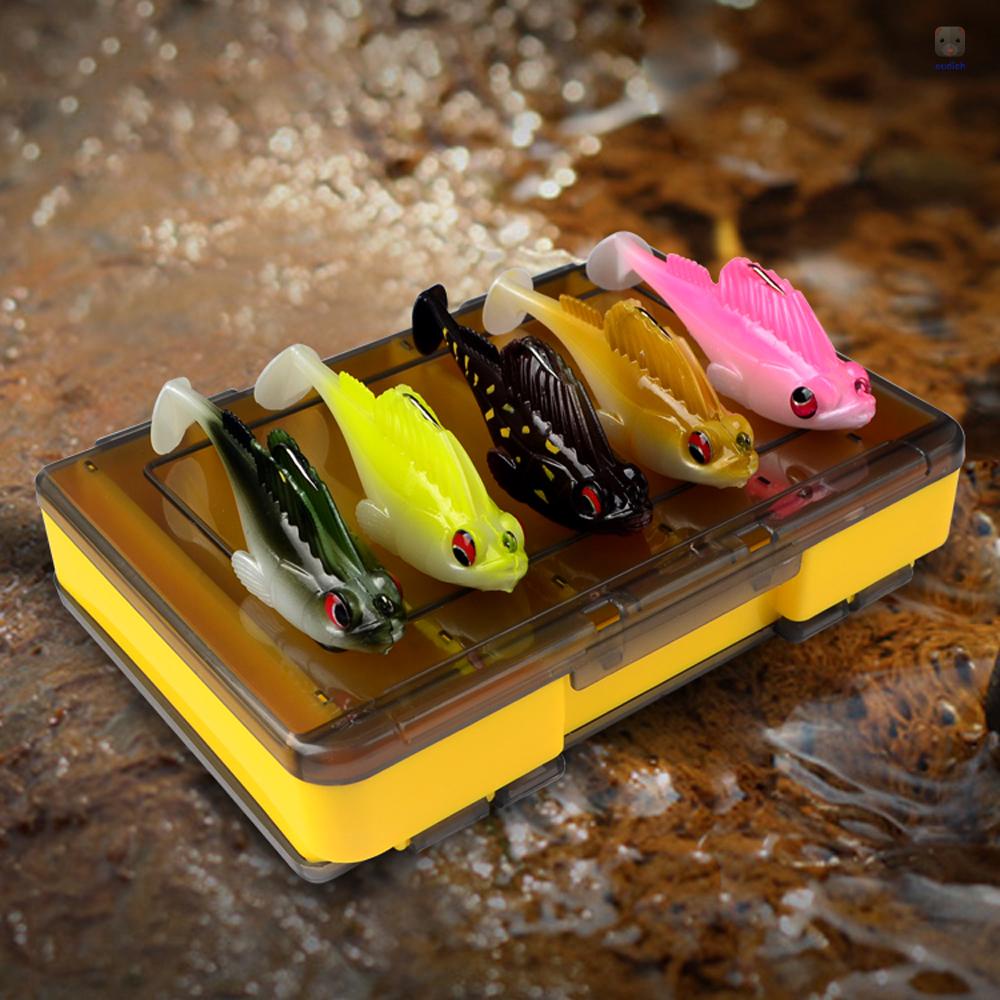 Set 10 Mồi Giả Nhử Cá Kèm Hộp Đựng Tiện Lợi