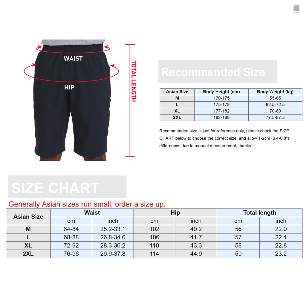 Quần Short Thể Thao Lưng Thun Phối Túi Bên Hông Nhanh Khô Thời Trang Cho Nam