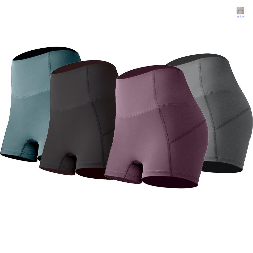 Quần Short Thể Thao Lưng Cao Không Đường May Thời Trang Cho Nữ