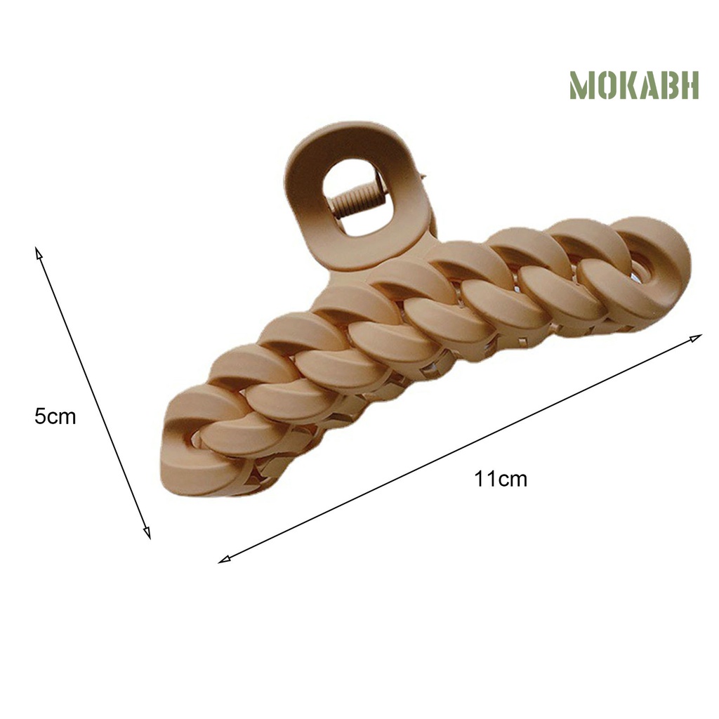 Kẹp Tóc Dạng Xoắn Co Giãn Tốt Chống Trượt Màu Sắc Xinh Xắn