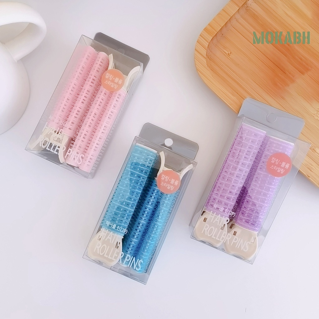 2 Kẹp Tóc Co Dãn Màu Sắc Kẹo Ngọt Không Để Lại Dấu Vết