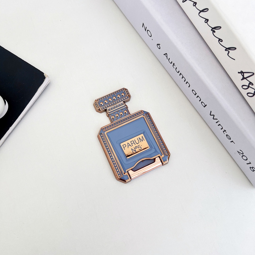 Giá Đỡ Điện Thoại / Chai Nước Hoa Mini Đa Năng Họa Tiết Hoạt Hình Dễ Thương