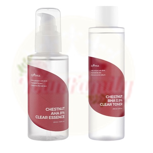 ISNTREE Bộ Sưu Tập Chăm Sóc Da Hạt Dẻ