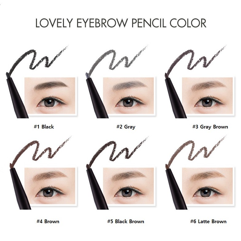 Bút Kẻ Mày TONYMOLY 0.1g Dễ Thương Xinh Xắn