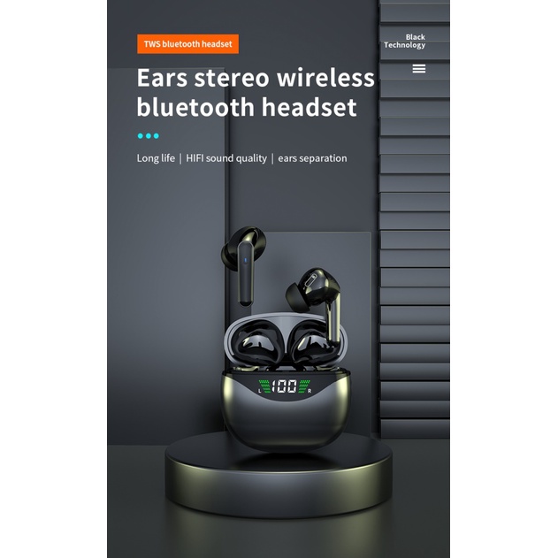 Tai nghe không dây TWS Xiaomi Redmi Air buds Pro 4 Có Mic Và Đèn LED Hiển Thị Cho IOS Android ZMUS