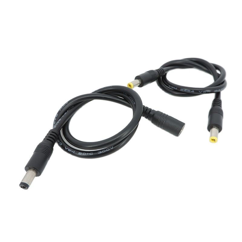 Dây Cáp Nối Nguồn Điện Mở Rộng VNK2 12v 18awg DC male Sang female 5.5X2.5mm 2.1mm