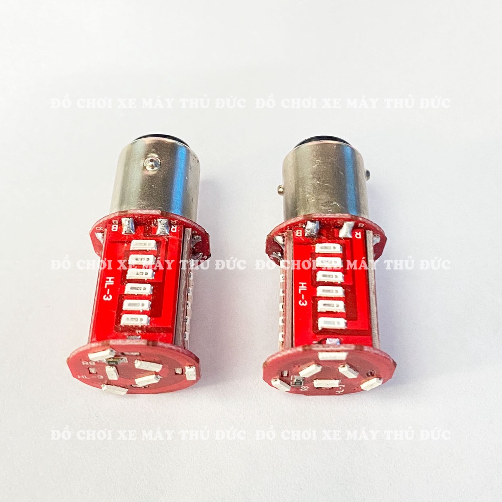 Đèn Hậu Nháy Audi Chớp Đuổi gắn wave, sirius, ex135, winner v1... 2 chân