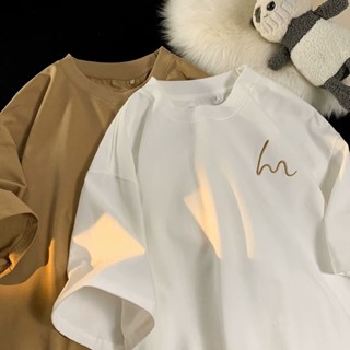   30-130kg  M-8XL áo phông nam big size Áo Thun Cotton Mỹ thanh cong hợp thời trang In áo thun nửa tay quá khổ Áo thun trẻ trung 