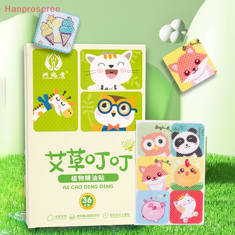 Hanprospree > Miếng Dán Chống Muỗi Họa Tiết Cây Cối Hoạt Hình Nhẹ Nhàng Không Để Lại Dấu Vết