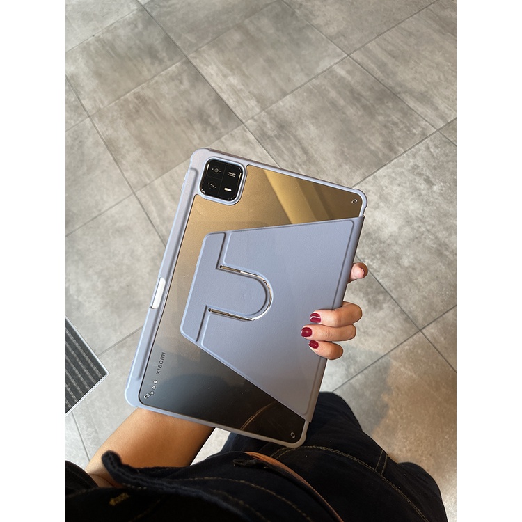 Ốp Máy Tính Bảng Trong Suốt Có Ngăn Đựng Bút Xoay 360 Độ Cho Xiaomi pad 6 Pro Cover 2023 Mi Pad6 Mi pad 5 Pro 11 Redmi pad 10.61 11inch