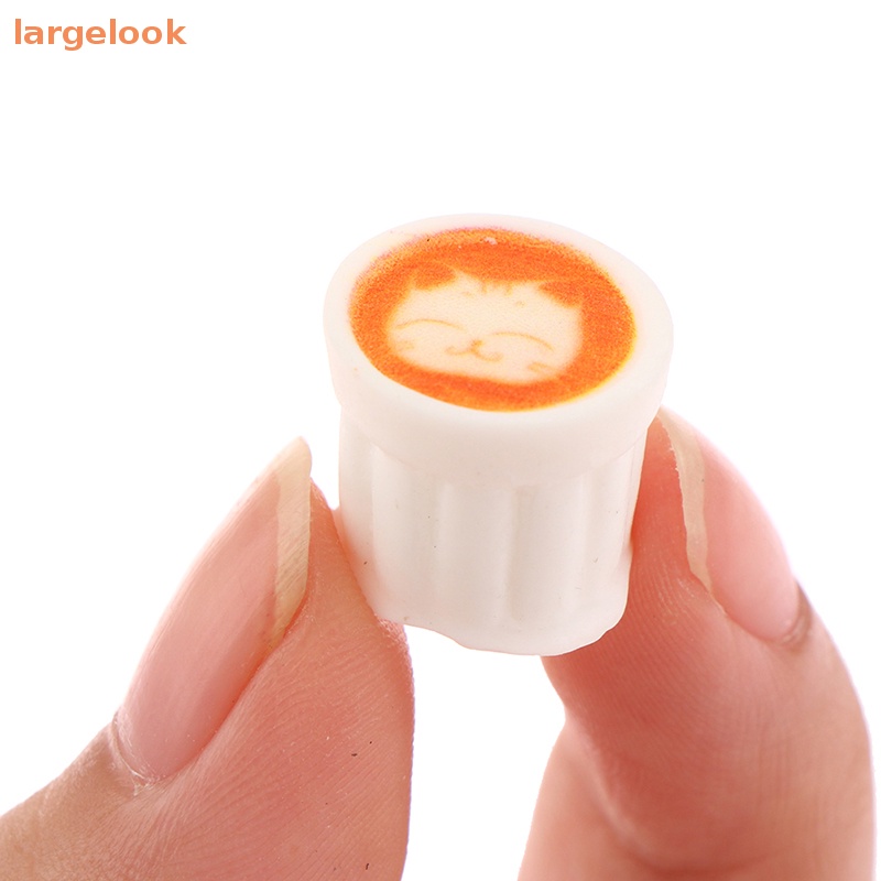 Set 10 Ly Cà Phê Mini Tỉ Lệ 1: 12 Dùng Trang Trí Nhà Búp Bê