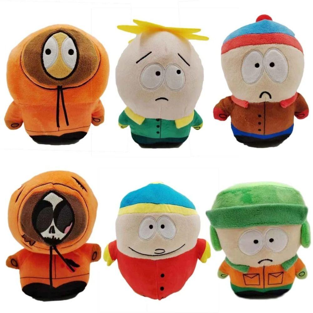 Móc Chìa Khóa Trang Trí Ba Lô / Túi Xách Hình Kyle Peluche Stan Hoạt Hình South Park Quà Tặng Giáng Sinh Dễ Thương