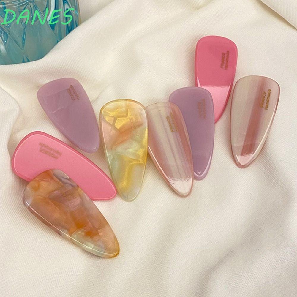 Kẹp Tóc Nhỏ Họa Tiết Hình Học Màu Sắc Ngọt Ngào Thời Trang Cho Nữ