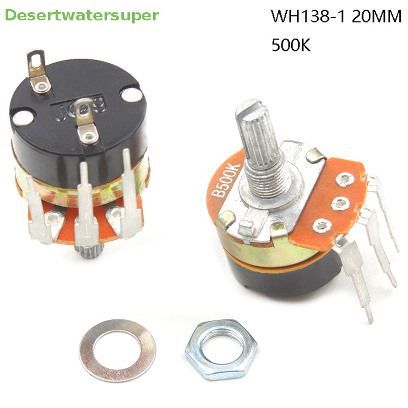 1 Chiết Áp Công Tắc Điều Chỉnh Tốc Độ WH138-1 B500K