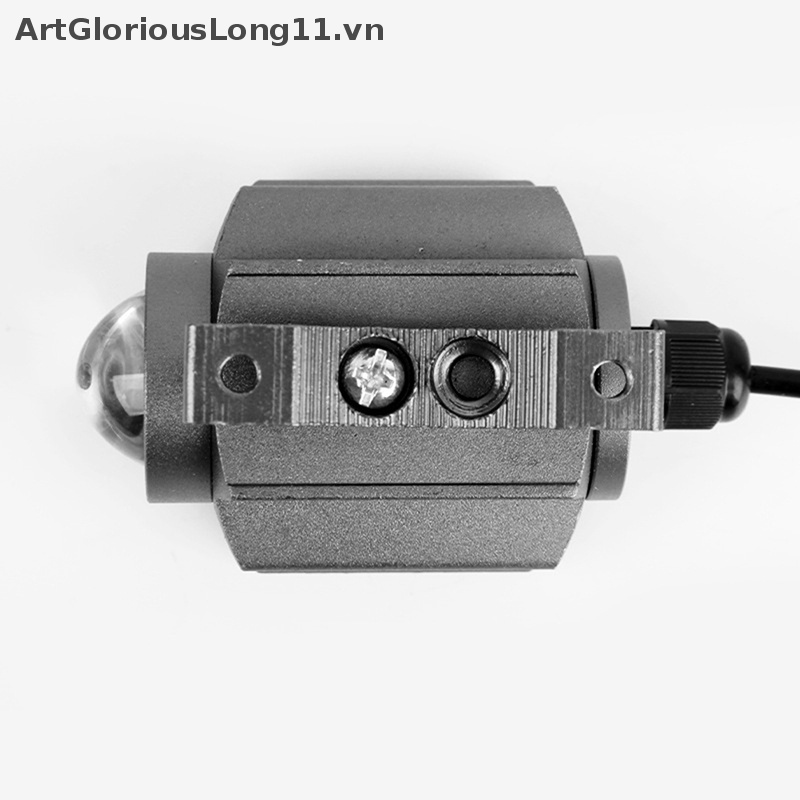 Set 1 / 2 Đèn Pha LED 9-85V Hai Màu Sắc Dành Cho Xe Mô Tô