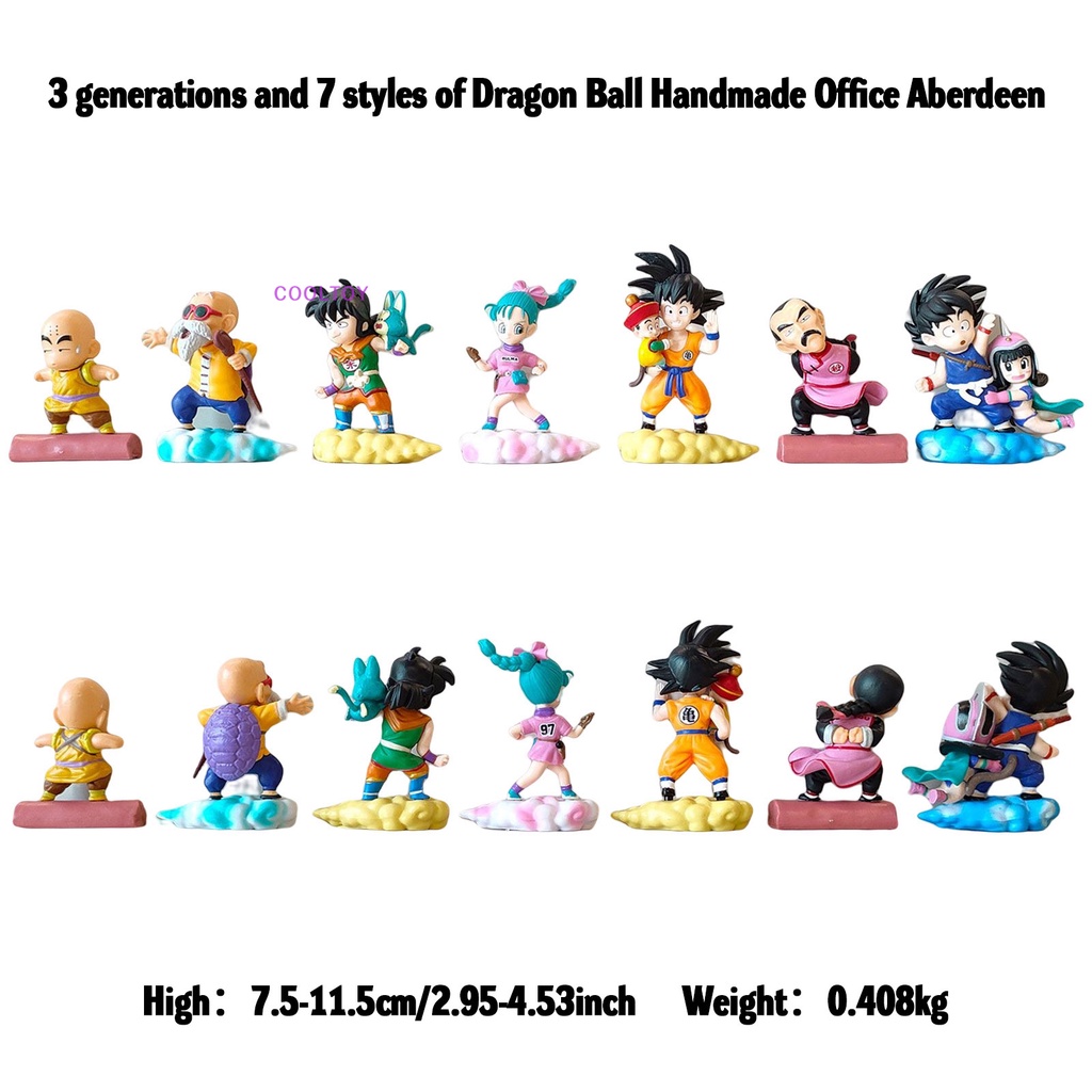 Hàng Mới Về Mới Nhân Vật Hoạt Hình Dragon Ball 7 Màu Sắc Áo Khoác Phao Thời Trang Trẻ Trung Cá Tính