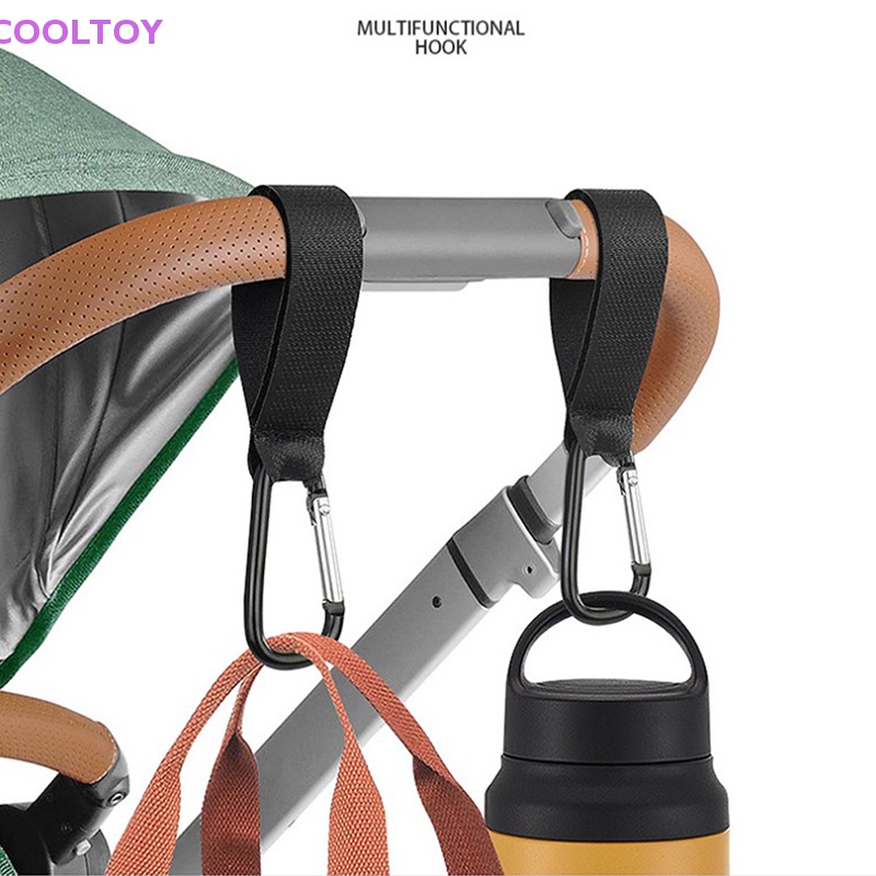 Móc Treo Đồ Gắn Xe Đẩy Em Bé Bằng Hợp Kim Nhôm Tiện Dụng