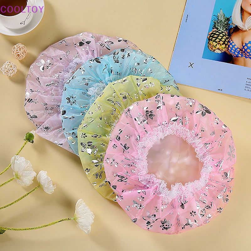 Cooltoy Mũ Tắm Dày Dặn Chống Thấm Nước Và Dầu Dành Cho Nữ