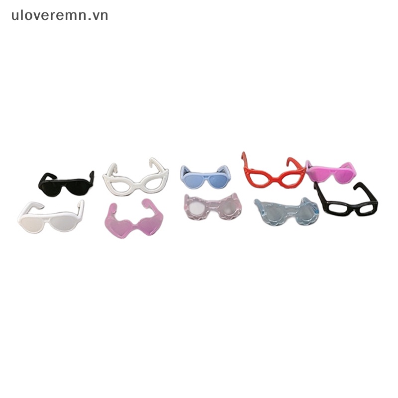 Set 20 Mắt Kính Nhựa Mini Cho Búp Bê Barbie