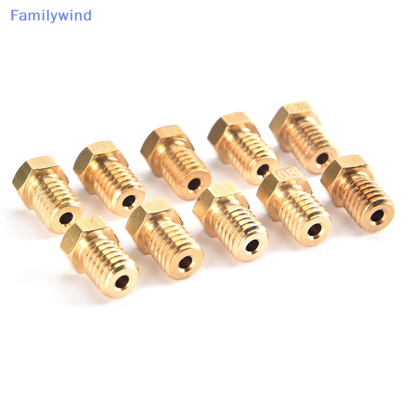 Vòi Phun V5 V6 0.2 0.3 0.4 0.5 0.6 0.8 1.0mm M6 Cho Máy In 3D