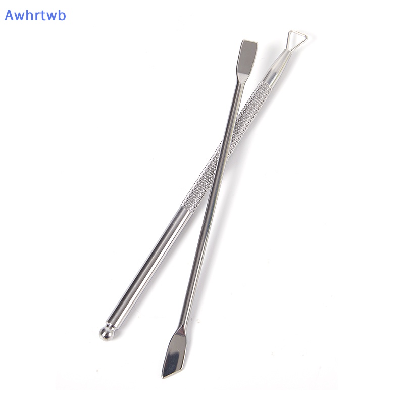 Muỗng Hai Đầu Bằng Thép Không Gỉ Chuyên Dụng Cho Làm Móng Nghệ Thuật Mới