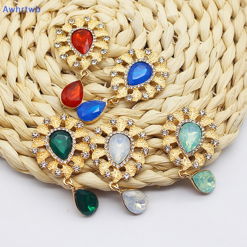 Trâm Cài Áo Hình Giọt Nước Đính Đá Hình Giọt Nước Thời Trang Mới