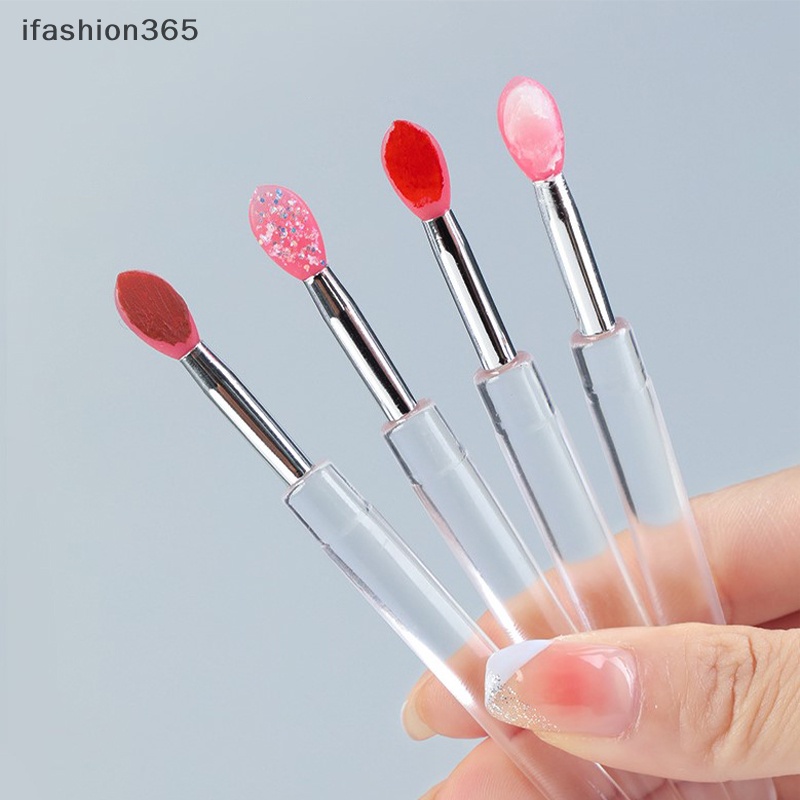 1 Cọ Silicon Dùng Quét Mặt Nạ Môi Chống Bụi Tiện Dụng