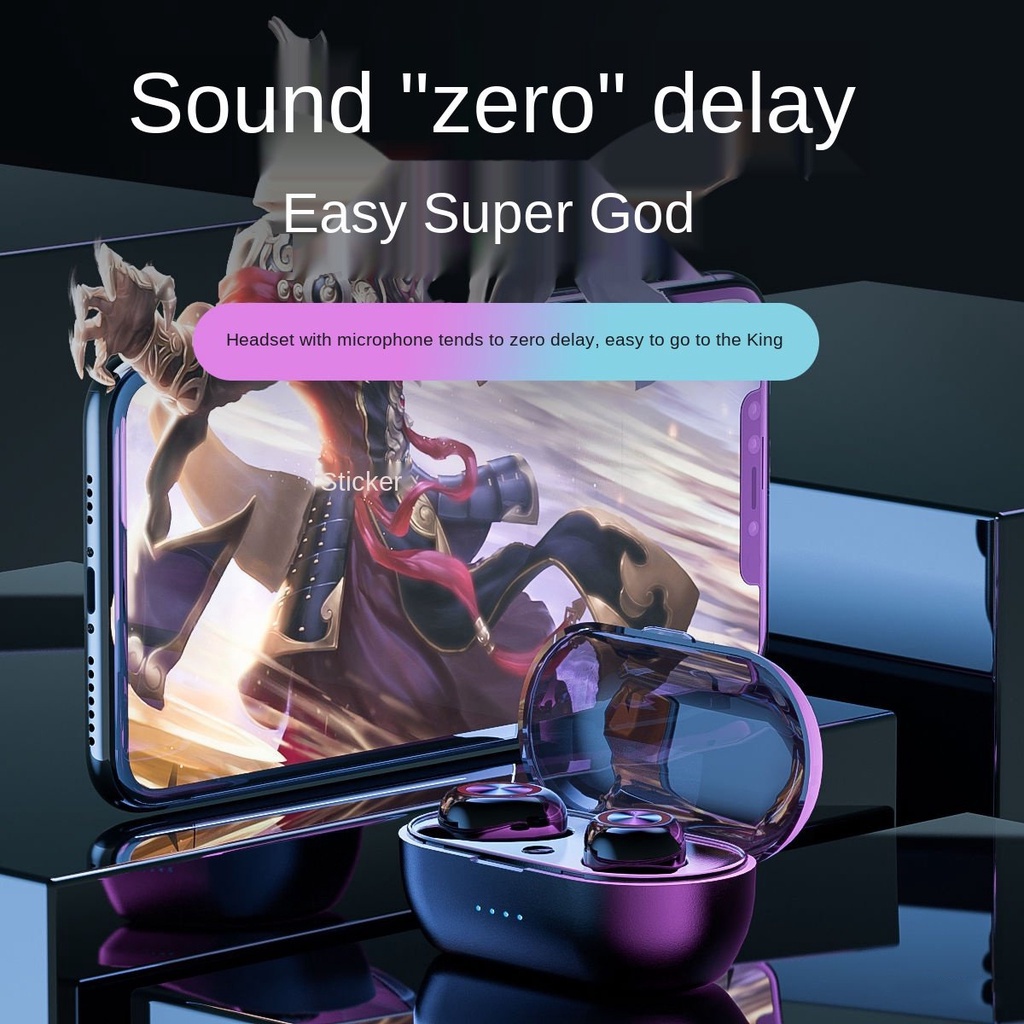 Tai Nghe Bluetooth 5.0 Không Dây Y50 tws Chống Thấm Nước ipx7 UNX9