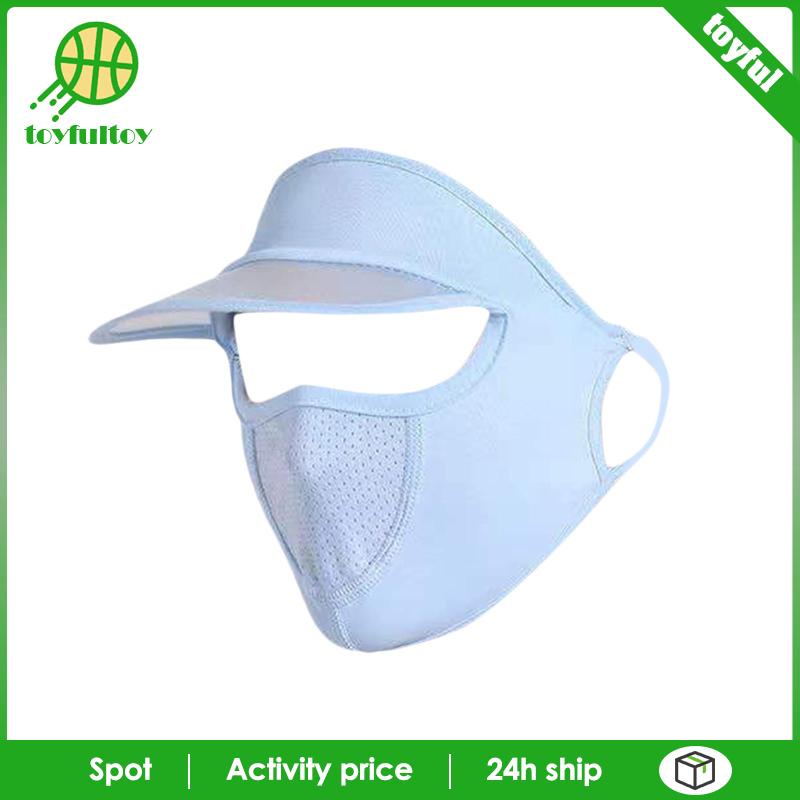 Mũ Chống Nắng Kèm Tấm Che Mặt Che Phủ Vành Tiện Dụng Cho Nữ Leo Núi / Du Lịch