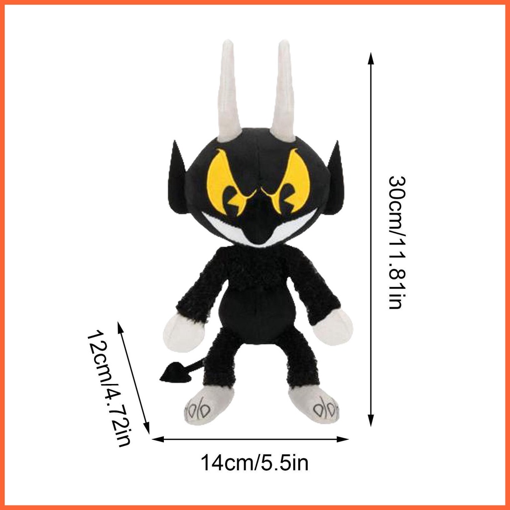 Đồ Chơi Nhồi Bông Cala Maria Ms. Búp Bê Mugman King Devil Cuphead Nhồi Bông Mềm Mại