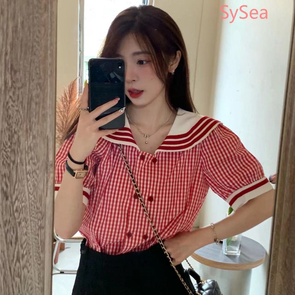 Áo Sơ Mi Tay Phồng Thời Trang Hàn Quốc Dành Cho Nữ